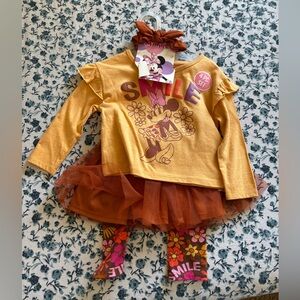 Baby girl Disney Minnie Mouse girls Set 18 months